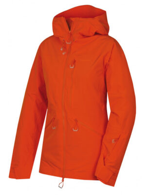 Dámska lyžiarska bunda Husky gomez l výrazne oranžová