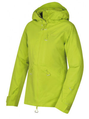 Dámska lyžiarska bunda Husky gomez l výrazne zelená