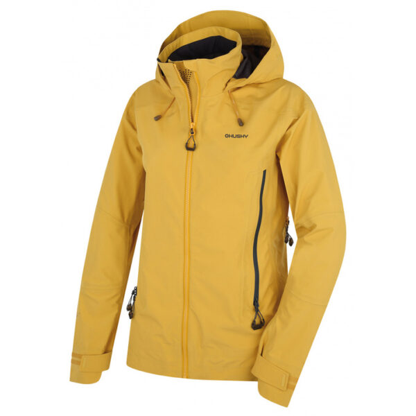 Dámske outdoorové oblečenie bunda Husky Nakron L sv. žltá
