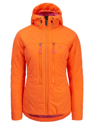 Pánska bunda pre skialpinistov Silvini Lupa WJ2102 orange/pink
